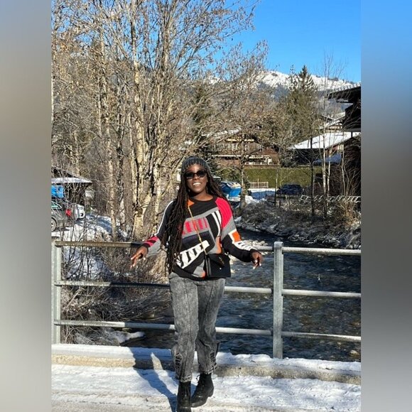 Koché Patchwork Oversized Sweater size medium - Picture 12 of 15